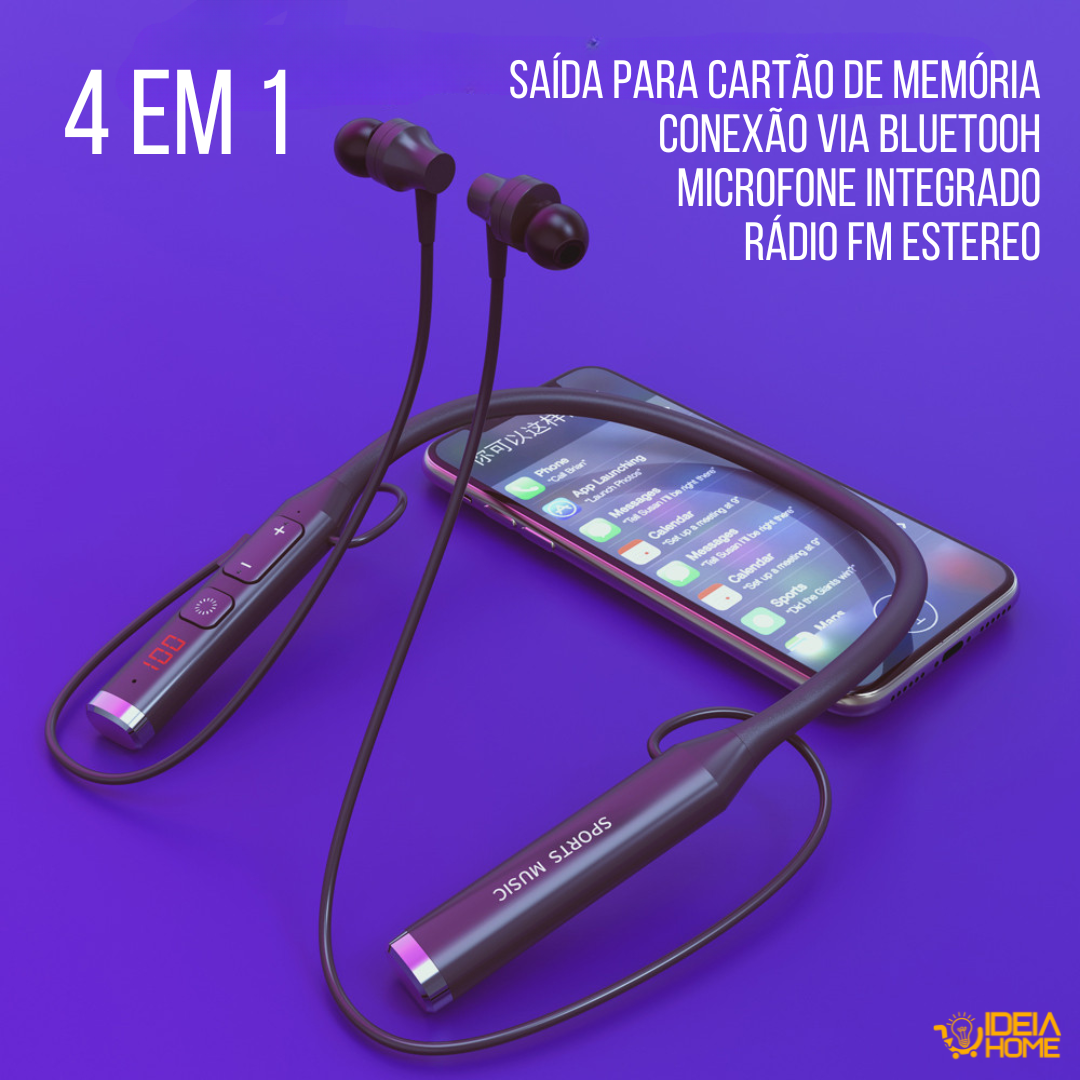 Fone de Ouvido Easy 4 em 1