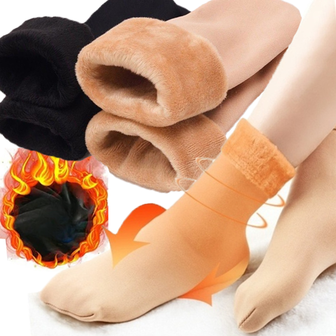 Kit Meia Térmica Plush | Compre 2 Leve 4